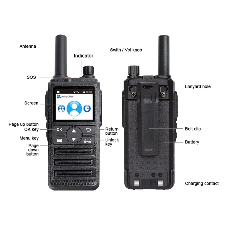 High Quality Handheld Wireless Mobile Portable Radio Inrico T292