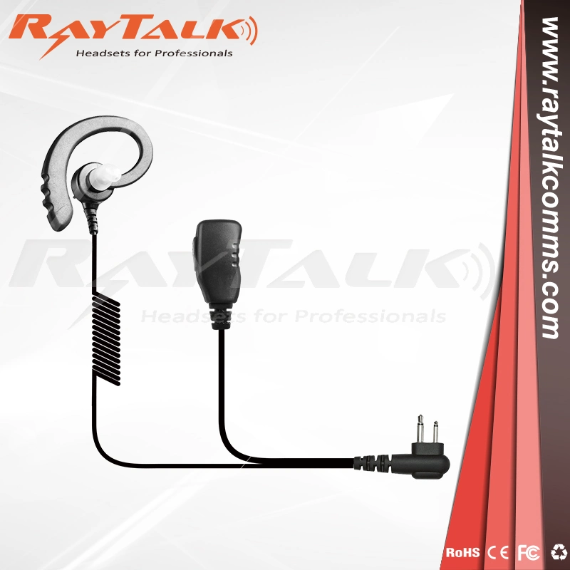 Raytalk G Shape Security Ear Piece Headset Swivel Ear Hook Em-3022 Earpiece Earphones for Two Way Radio Walkie Talkie Earpieces