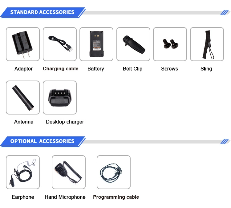 High Battery Capacity 4000mAh and Loud Audio Output Inrico T529A Poc Radio