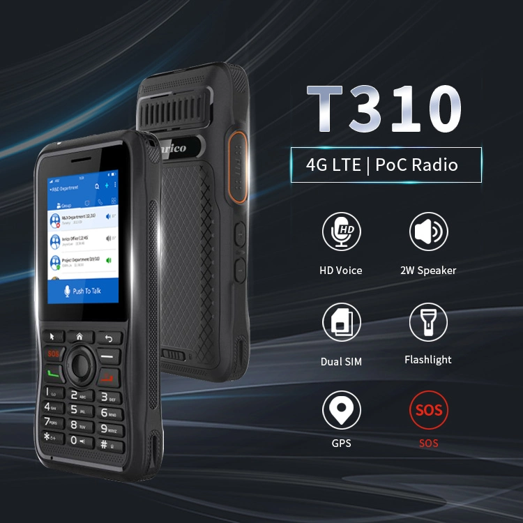 Inrico Best Seller 2.4 Inch Touch Screen T310 High Quality 4G Mobile Radio Professional Transceiver