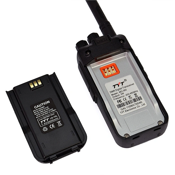 Tyt GPS Digital+Analog Compatible with Mototrbo Radio with LCD Newest! Tyt Dmr Two-Way Radio Md-380