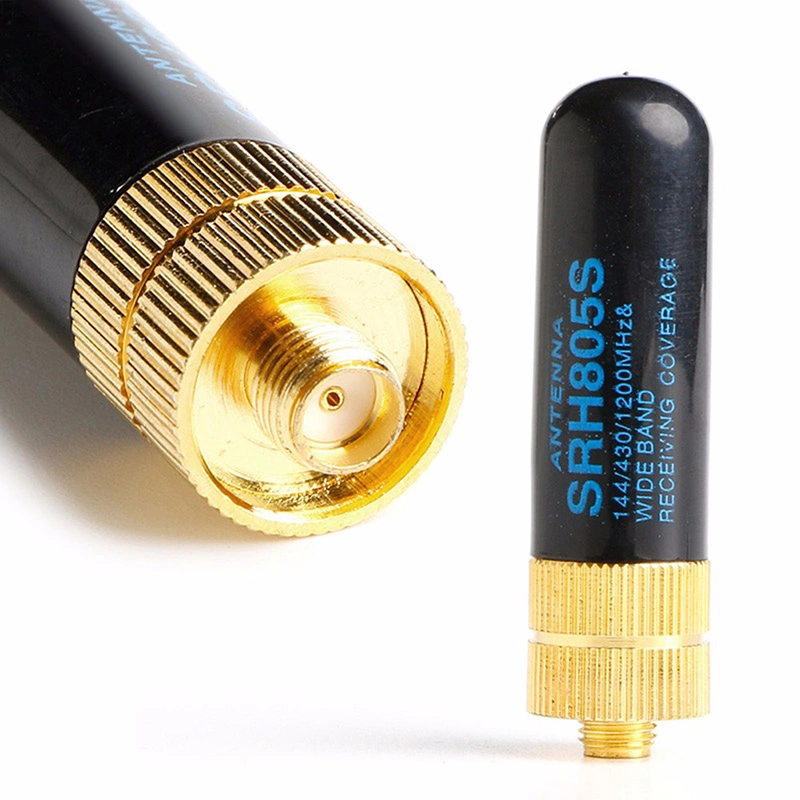 Srh805s SMA-F Connector Mini Antenna Dual Band Antenna for Baofeng/Tyt/Kirisun 2 Way Radio