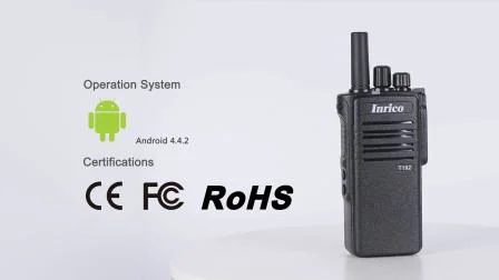 Vendita calda rete 3G Android Walkie Talkie Poc Radio bidirezionale Inrico T192