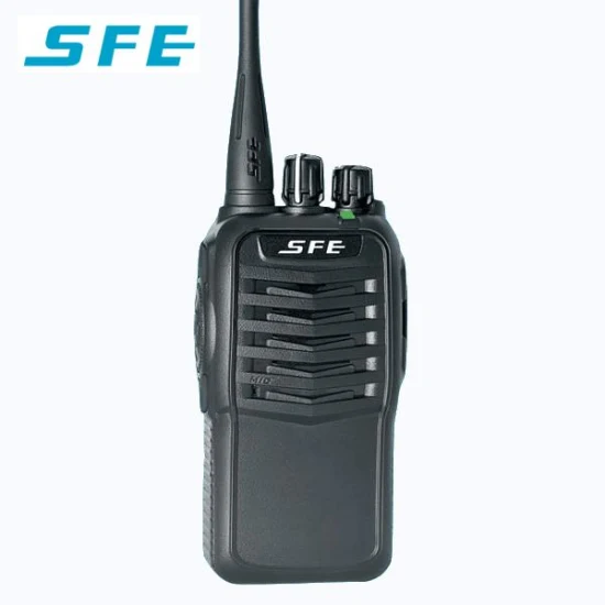 Sfe S780h Radio analogica Vendita calda Walkie Talkie Radio 5W Potenza di uscita 16 canali con funzione di blocco del canale occupato Ampia gamma