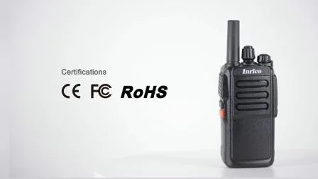 Radio di rete mobile WiFi Walkie Talkie 2G/3G con scheda SIM Inrico T196