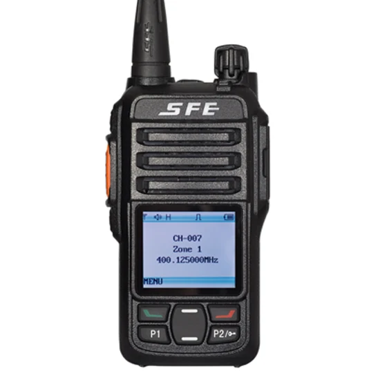 Walkie Talkie VHF Comunicazione wireless portatile Radio bidirezionale Radio analogica Sfe SD210 5W Ampio raggio di conversazione 1024 canali