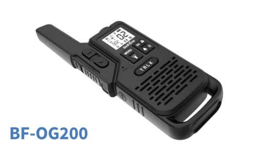 Mini walkie-talkie portatile per radioamatori per canale PMR esterno