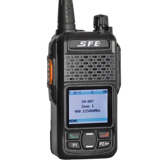 Walkie Talkie VHF Comunicazione wireless portatile Radio bidirezionale Radio analogica Sfe SD280 5W Ampio raggio di conversazione 1024 canali