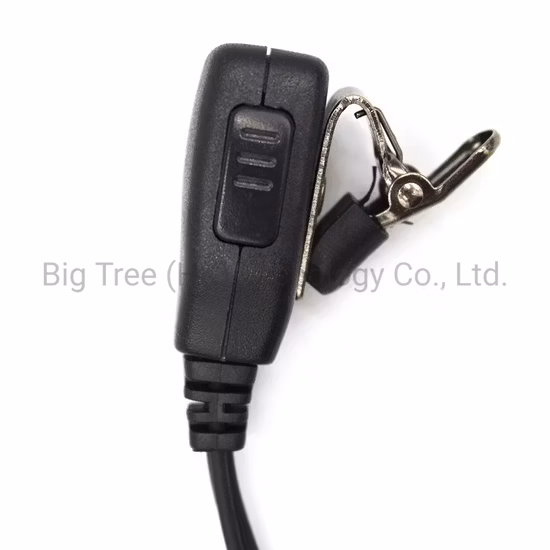 Auricolare a forma di G per Baofeng Kenwood Two Pin Walkie Talkie