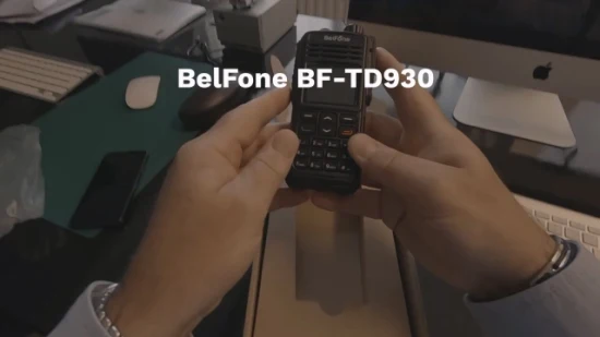 Belfone Td-930 Palmare Pneumatico 3 Radio Pseudo Trunk IP68 Comunicazioni critiche Woki Toki