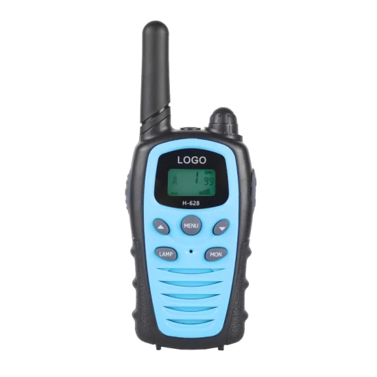 Mini radio colorata H-628 1 W / 0,5 W 400-470 MHz 99 sottocodici Walkie talkie per bambini Giocattoli educativi Giocattoli di controllo remoto Giocattoli per bambini UHF Due radio con CE FCC